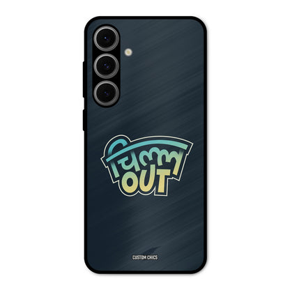 Chill Out Samsung Galaxy S24 Mobile Back Cover - Typography PrintShield Case