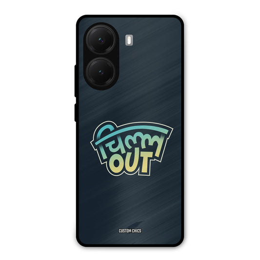 Chill Out Poco X7 Pro Mobile Back Cover - Typography PrintShield Case