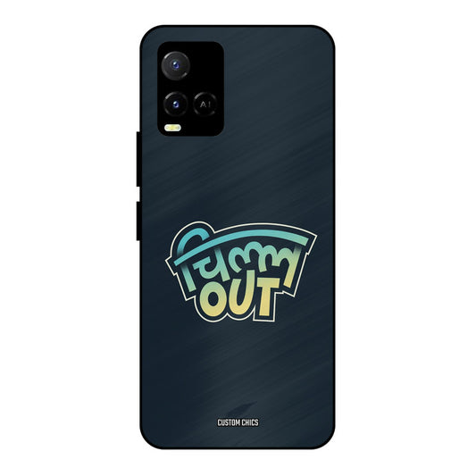 Chill Out Vivo Y33s Mobile Back Cover - Typography PrintShield Case