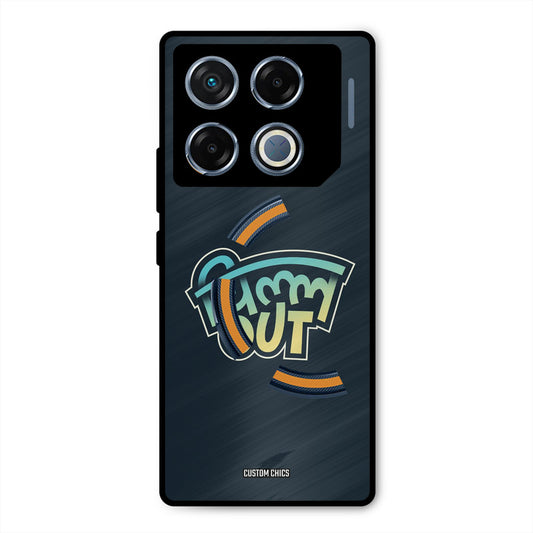Chill Out Infinix GT 20 Pro Mobile Back Cover - Typography PrintShield Case
