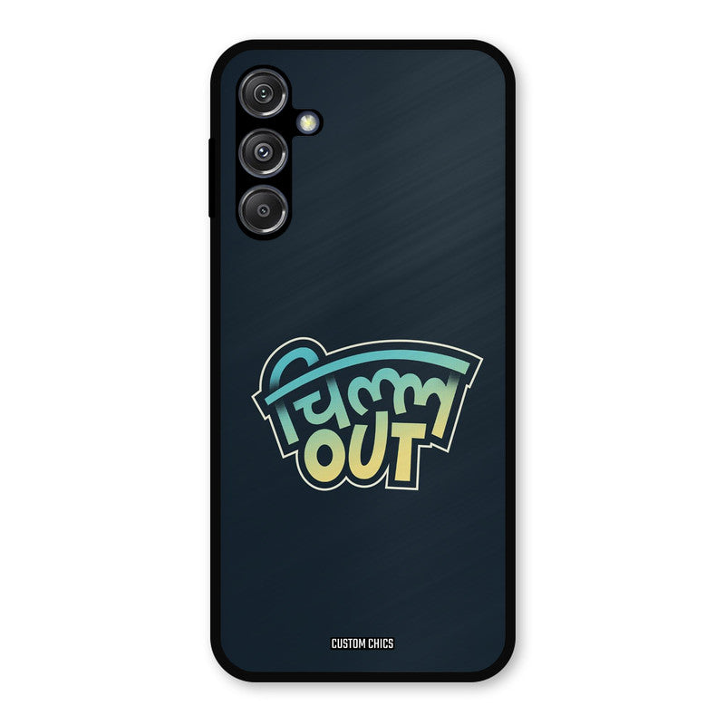 Chill Out Samsung Galaxy M34 5G Mobile Back Cover - Typography PrintShield Case