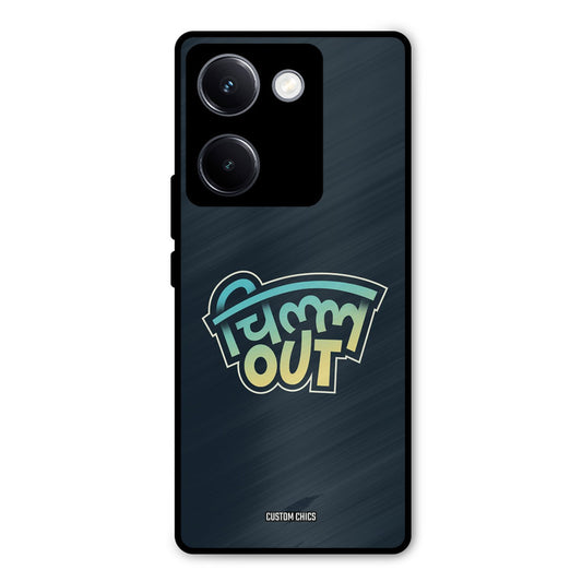 Chill Out Vivo Y300 Plus Mobile Back Cover - Typography PrintShield Case