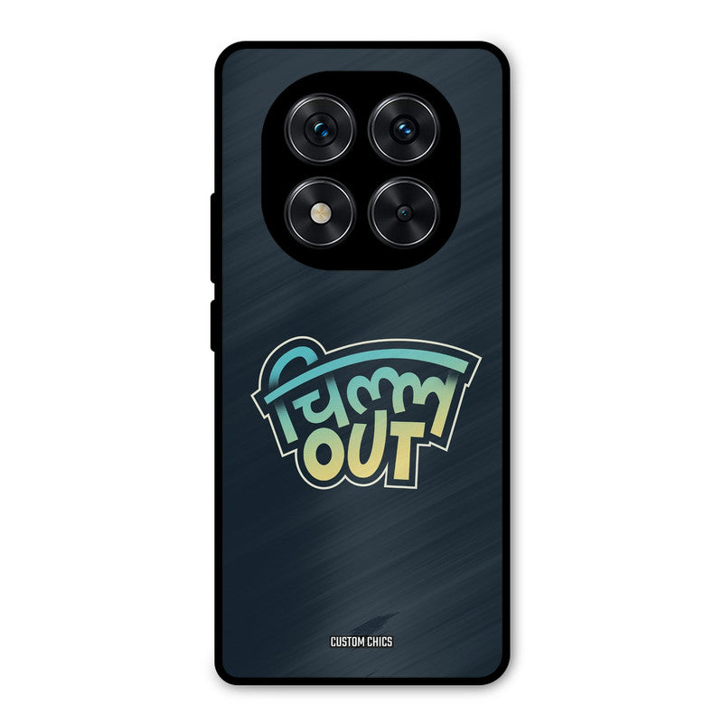 Chill Out Redmi Note 14 Pro Mobile Back Cover - Typography PrintShield Case