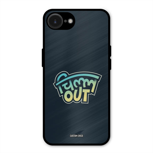 Chill Out iPhone 16e Mobile Back Cover - Typography PrintShield Case