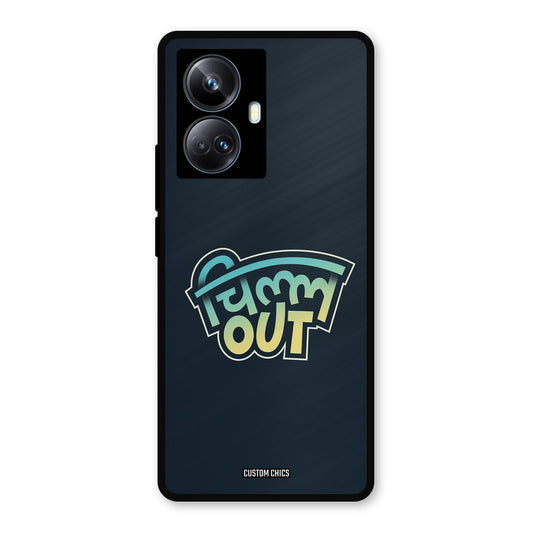 Chill Out Realme 10 Pro Plus Mobile Back Cover - Typography PrintShield Case