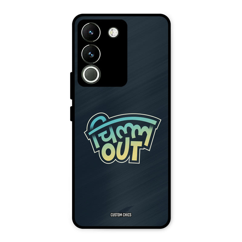 Chill Out Vivo Y200 Mobile Back Cover - Typography PrintShield Case