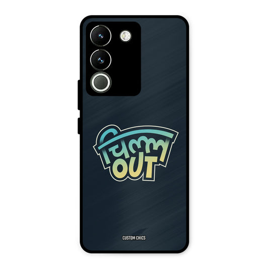 Chill Out Vivo Y200 Mobile Back Cover - Typography PrintShield Case
