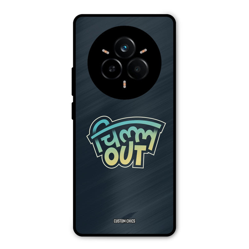 Chill Out Realme 14 Pro Plus Mobile Back Cover - Typography PrintShield Case