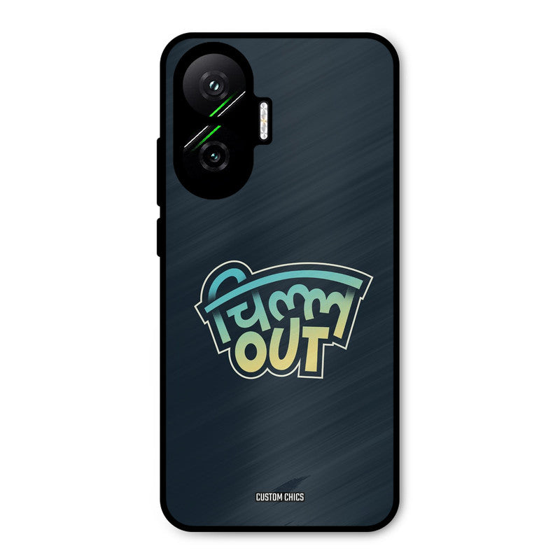 Chill Out Poco F7 5G Mobile Back Cover - Typography PrintShield Case