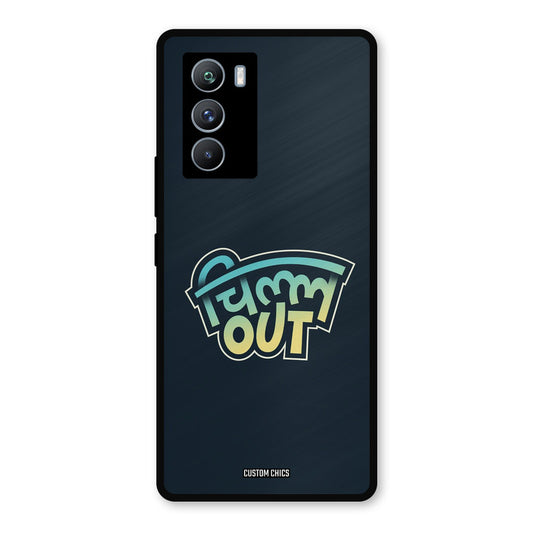 Chill Out iQOO 9SE Mobile Back Cover - Typography PrintShield Case