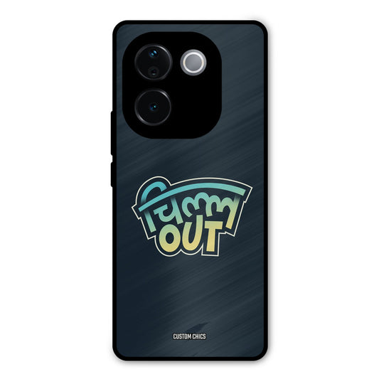 Chill Out iQOO Z9s Pro Mobile Back Cover - Typography PrintShield Case