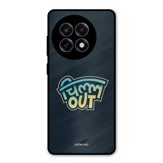 Chill Out OnePlus 13R Mobile Back Cover - Typography PrintShield Case