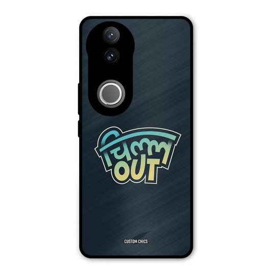 Chill Out iQOO Z10R Mobile Back Cover - Typography PrintShield Case
