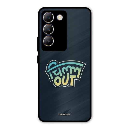 Chill Out Vivo Y200e Mobile Back Cover - Typography PrintShield Case
