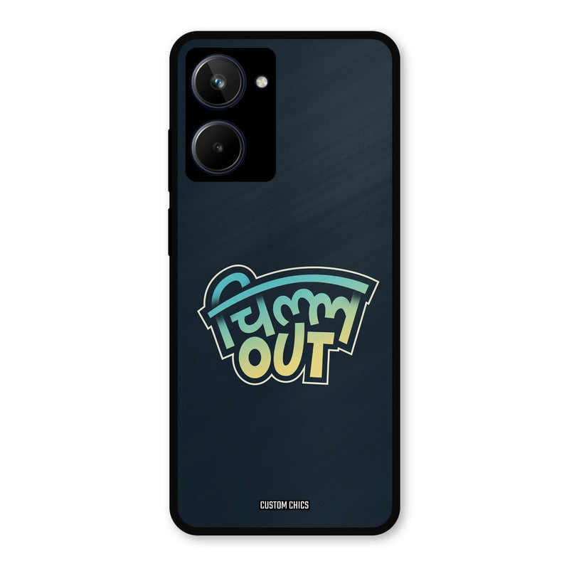 Chill Out Realme 10 Mobile Back Cover - Typography PrintShield Case