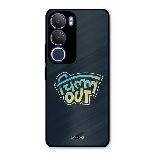 Chill Out Vivo Y29 Mobile Back Cover - Typography PrintShield Case