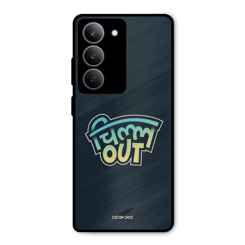Chill Out Realme 14x Mobile Back Cover - Typography PrintShield Case