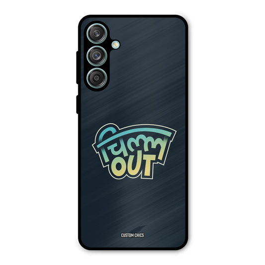 Chill Out Samsung Galaxy M55 5G Mobile Back Cover - Typography PrintShield Case