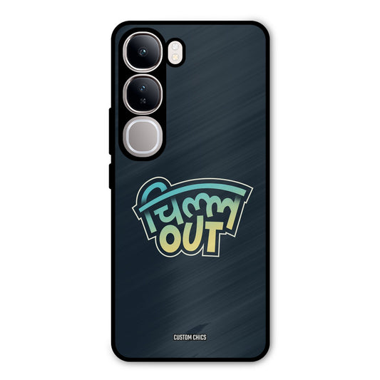 Chill Out Vivo Y300 Mobile Back Cover - Typography PrintShield Case
