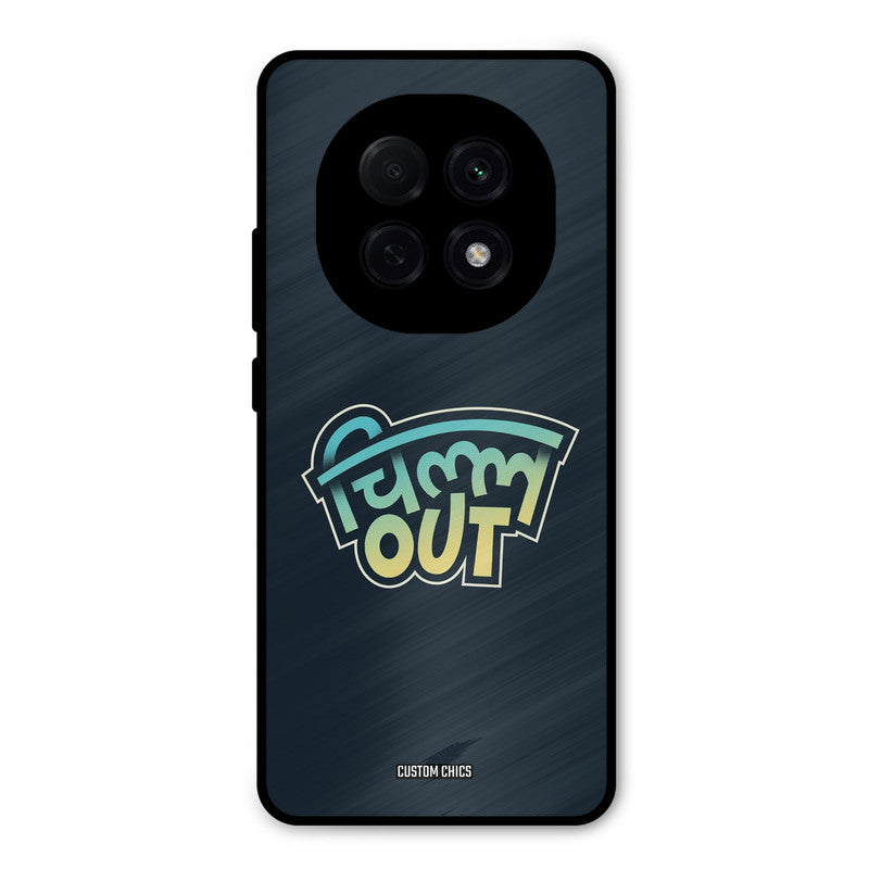 Chill Out Oppo F29 Pro Mobile Back Cover - Typography PrintShield Case