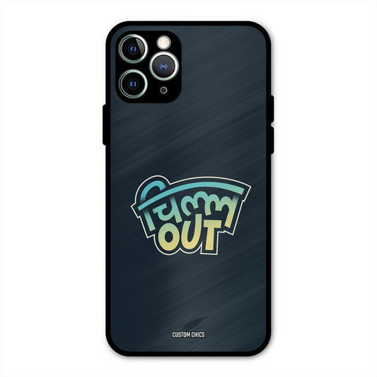 Chill Out iPhone 11 Pro Max Mobile Back Cover - Typography PrintShield Case