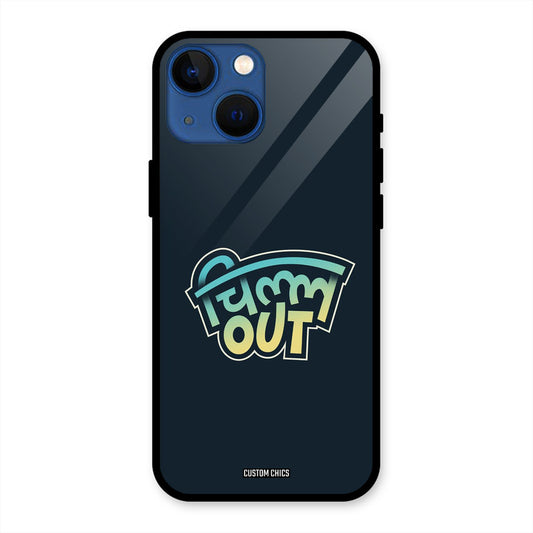 Chill Out iPhone 13 Mini Mobile Back Cover - Typography PrintShield Case