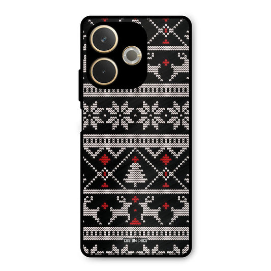 Christmas Pattern Oppo A5 Pro Mobile Back Cover - Aesthetic PrintShield Case