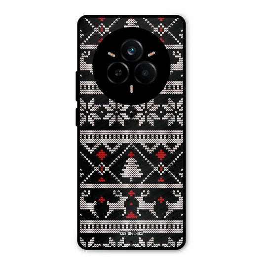 Christmas Pattern Realme 14 Pro Plus Mobile Back Cover - Aesthetic PrintShield Case