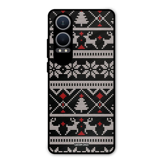 Christmas Pattern Oneplus Nord CE4 Lite Mobile Back Cover - Aesthetic PrintShield Case