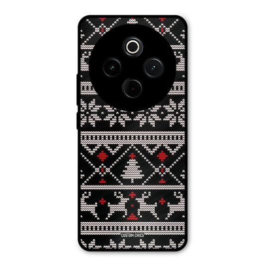 Christmas Pattern iQoo Z10 Mobile Back Cover - Aesthetic PrintShield Case