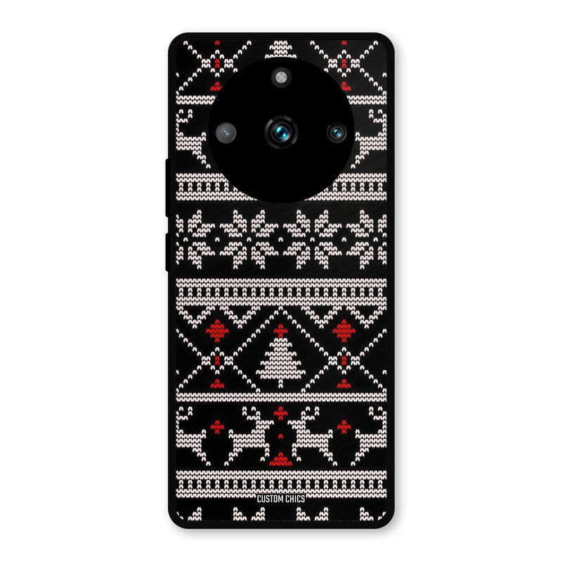 Christmas Pattern Realme 11 Pro Plus Mobile Back Cover - Aesthetic PrintShield Case
