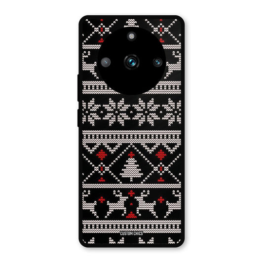 Christmas Pattern Realme 11 Pro Plus Mobile Back Cover - Aesthetic PrintShield Case