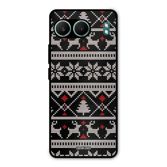 Christmas Pattern OnePlus Nord 4 Mobile Back Cover - Aesthetic PrintShield Case