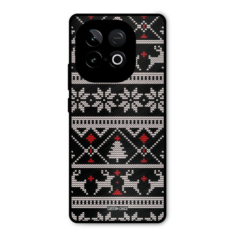 Christmas Pattern iQOO Neo 10 Mobile Back Cover - Aesthetic PrintShield Case