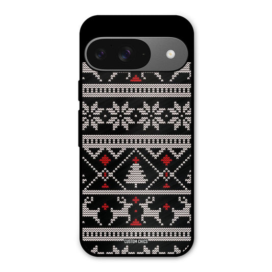 Christmas Pattern Google Pixel 9 Mobile Back Cover - Aesthetic PrintShield Case