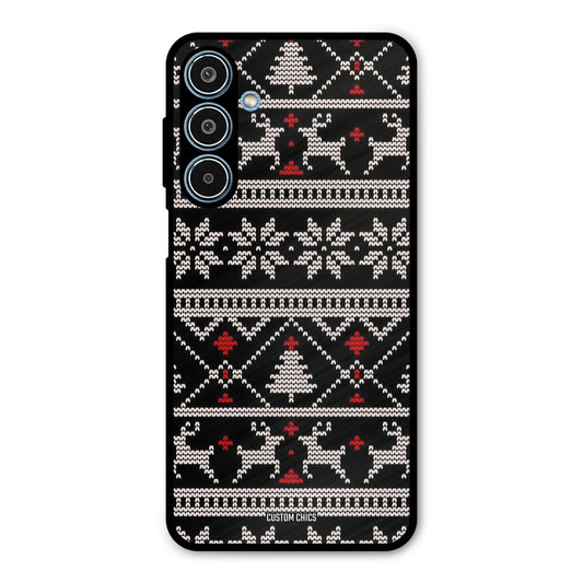 Christmas Pattern Samsung Galaxy M35 5G Mobile Back Cover - Aesthetic PrintShield Case