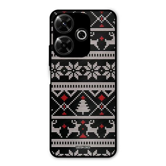 Christmas Pattern Redmi 13 5G Mobile Back Cover - Aesthetic PrintShield Case