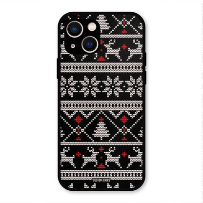 Christmas Pattern iPhone 13 Mobile Back Cover - Aesthetic PrintShield Case