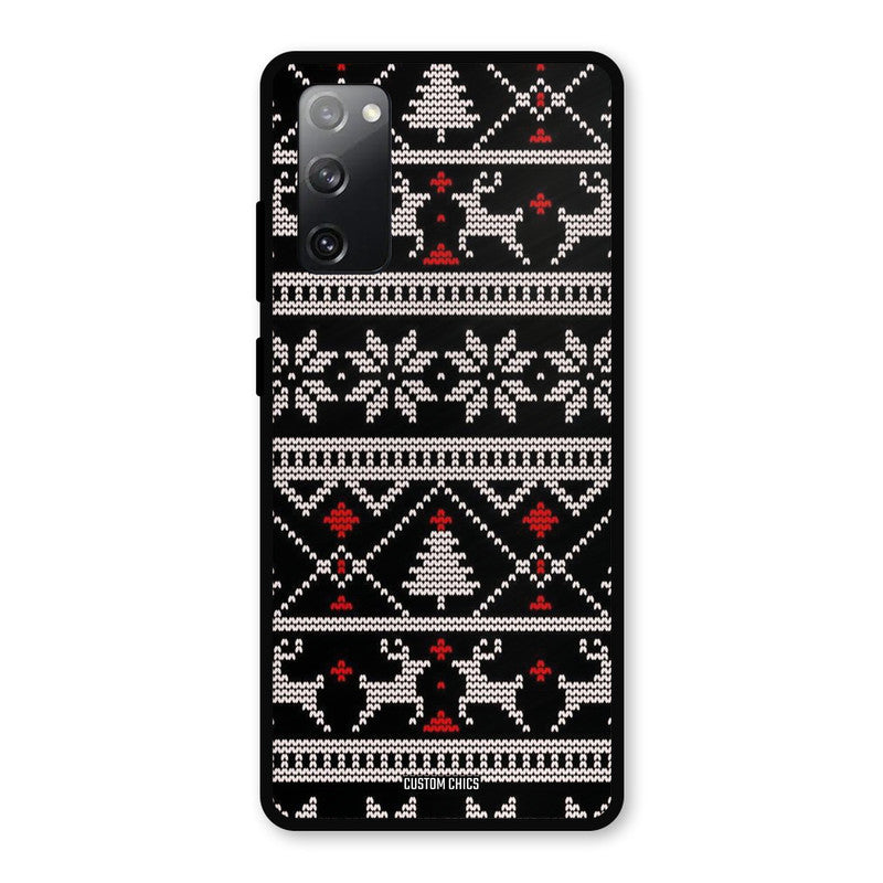 Christmas Pattern Samsung Galaxy S20 FE 5G Mobile Back Cover - Aesthetic PrintShield Case