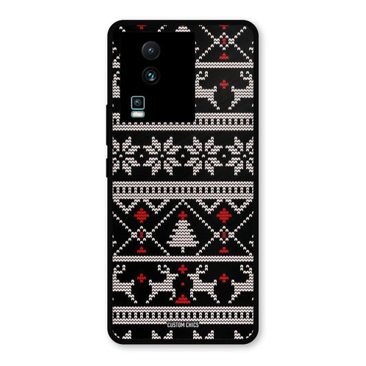 Christmas Pattern IQOO Neo 7 Mobile Back Cover - Aesthetic PrintShield Case