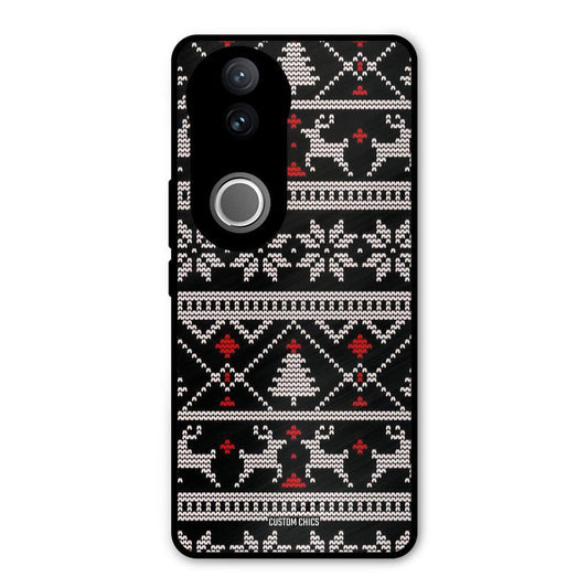 Christmas Pattern iQOO Z10R Mobile Back Cover - Aesthetic PrintShield Case