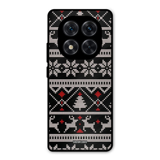Christmas Pattern Redmi Note 14 Pro Mobile Back Cover - Aesthetic PrintShield Case