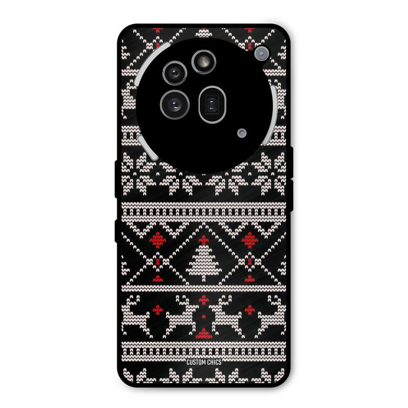 Christmas Pattern Nothing Phone 3A Pro Mobile Back Cover - Aesthetic PrintShield Case