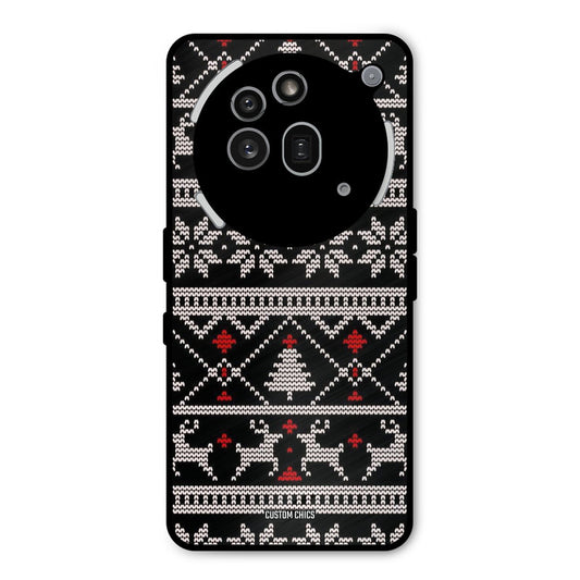 Christmas Pattern Nothing Phone 3A Pro Mobile Back Cover - Aesthetic PrintShield Case
