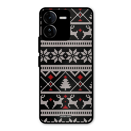 Christmas Pattern iQOO Z9 Mobile Back Cover - Aesthetic PrintShield Case