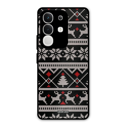 Christmas Pattern Vivo T4x Mobile Back Cover - Aesthetic PrintShield Case