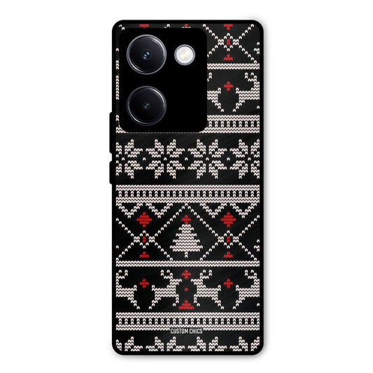 Christmas Pattern Vivo Y300 Plus Mobile Back Cover - Aesthetic PrintShield Case