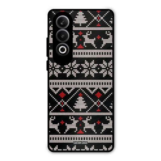 Christmas Pattern OnePlus Nord CE4 Mobile Back Cover - Aesthetic PrintShield Case