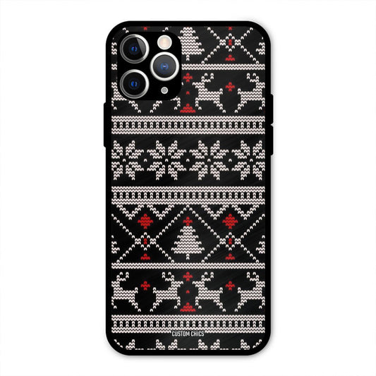 Christmas Pattern IPhone 11 Pro Mobile Back Cover - Aesthetic PrintShield Case