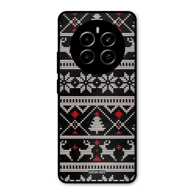 Christmas Pattern Realme P1 5G Mobile Back Cover - Aesthetic PrintShield Case